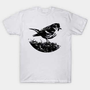 monochrome cool bird T-Shirt